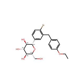 (2S,3R,4R,5S,6R)-2-(4-Bromo-3-(4-ethoxybenzyl)phenyl)-6-(hydroxymethyl)tetrahydro-2H-pyran-3,4,5-triol