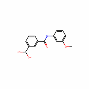 (3-((3-methoxyphenyl)carbamoyl)phenyl)boronic acid