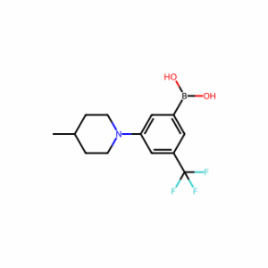 (3-(4-Methylpiperidin-1-yl)-5-(trifluoroMethyl)phenyl)boronic acid