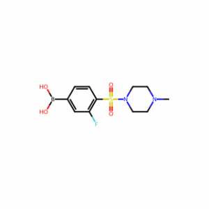 (3-fluoro-4-((4-Methylpiperazin-1-yl)sulfonyl)phenyl)boronic acid