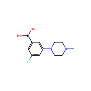 (3-Fluoro-5-(4-methylpiperazin-1-yl)phenyl)boronic acid