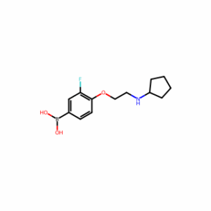 (4-(2-(Cyclopentylamino)ethoxy)-3-fluorophenyl)boronic acid
