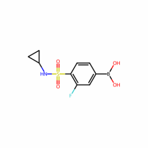 (4-(N-Cyclopropylsulfamoyl)-3-fluorophenyl)boronic acid