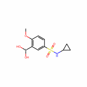 (5-(N-Cyclopropylsulfamoyl)-2-methoxyphenyl)boronic acid
