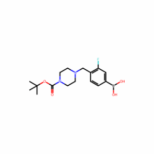 (4-((4-(TERT-BUTOXYCARBONYL)PIPERAZIN-1-YL)METHYL)-3-FLUOROPHENYL)BORONIC ACID
