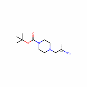 tert-Butyl 4-(2-aminopropyl)piperazine-1-carboxylate
