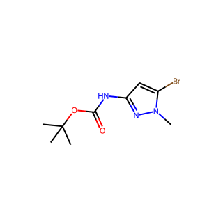 tert-Butyl (5-bromo-1-methyl-1H-pyrazol-3-yl)carbamate