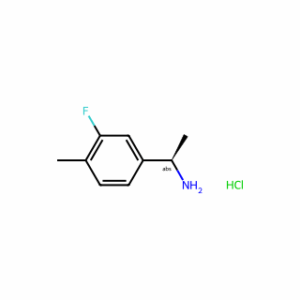 (1R)-1-(3-Fluoro-4-methylphenyl)ethan-1-amine hydrochloride
