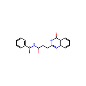 (S)-3-(4-Oxo-3,4-dihydroquinazolin-2-yl)-N-(1-phenylethyl)propanamide