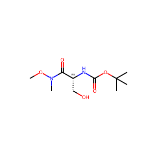 (R)-tert-Butyl (3-hydroxy-1-(methoxy(methyl)amino)-1-oxopropan-2-yl)carbamate