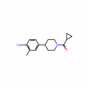 (4-(4-Amino-3-methylphenyl)piperidin-1-yl)(cyclopropyl)methanone