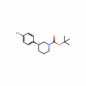 tert-Butyl (S)-3-(4-bromophenyl)piperidine-1-carboxylate