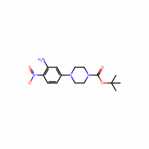 Tert-butyl 4-(3-amino-4-nitrophenyl)piperazine-1-carboxylate