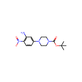 Tert-butyl 4-(3-amino-4-nitrophenyl)piperazine-1-carboxylate