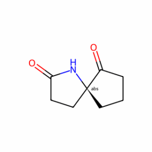 (5S)-1-azaspiro[4.4]nonane-2,6-dione