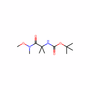 Tert-Butyl (1-(Methoxy(Methyl)Amino)-2-Methyl-1-Oxopropan-2-Yl)Carbamate