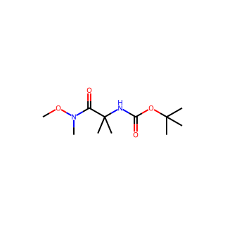 Tert-Butyl (1-(Methoxy(Methyl)Amino)-2-Methyl-1-Oxopropan-2-Yl)Carbamate