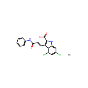 Gavestinel (sodium salt)