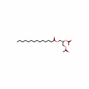 Tetradecanoic acid, 2,3-bis(acetyloxy)propyl ester