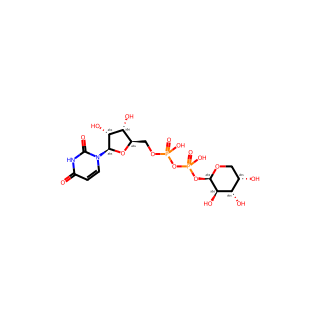 Uridine 5′-(trihydrogen pyrophosphate), mono-β-L-arabinopyranosyl ester