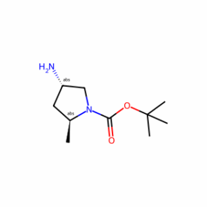 (2S,4S)-tert-Butyl 4-amino-2-methylpyrrolidine-1-carboxylate