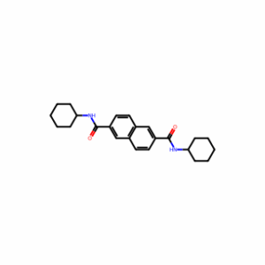N2,N6-Dicyclohexylnaphthalene-2,6-dicarboxamide