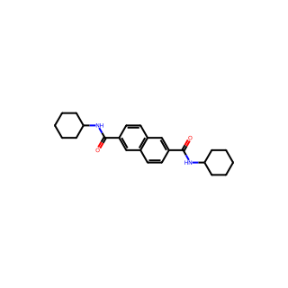 N2,N6-Dicyclohexylnaphthalene-2,6-dicarboxamide