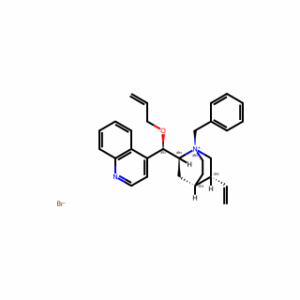 (1S,2S,4S,5R)-2-((R)-(Allyloxy)(quinolin-4-yl)methyl)-1-benzyl-5-vinylquinuclidin-1-ium bromide