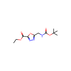Ethyl 5-(((tert-butoxycarbonyl)amino)methyl)-1,3,4-oxadiazole-2-carboxylate