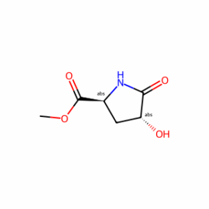 Proline, 4-hydroxy-5-oxo-, methyl ester, trans- (9CI)