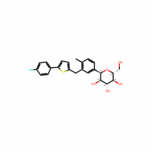 (2R,3R,4R,5S,6R)-2-(3-((5-(4-Fluorophenyl)thiophen-2-yl)methyl)-4-methylphenyl)-6-(hydroxymethyl)tetrahydro-2H-pyran-3,4,5-triol