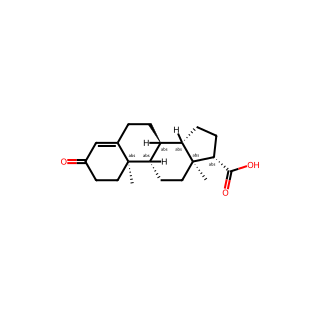 Testosterone-17β-carboxylic acid