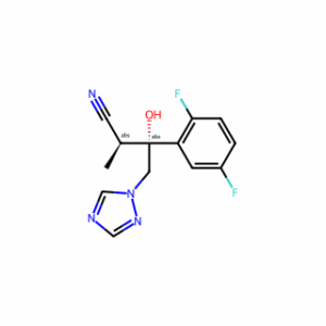 (2S,3R)-3-(2,5-Difluorophenyl)-3-hydroxy-2-methyl-4-(1H-1,2,4-triazol-1-yl)butanenitrile