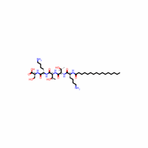 (2S,5S,8S,11S,14S)-5,14-Bis(4-aminobutyl)-8,11-bis((R)-1-hydroxyethyl)-2-(hydroxymethyl)-4,7,10,13,16-pentaoxo-3,6,9,12,15-pentaazahentriacontan-1-oic acid