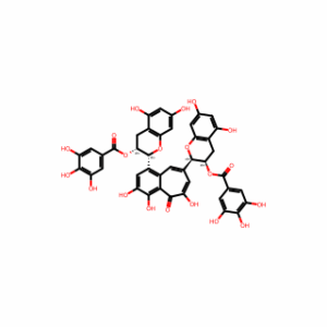 (2R,2′R,3R,3′R)-2,2′-(3,4,6-trihydroxy-5-oxo-5H-benzo[7]annulene-1,8-diyl)bis(5,7-dihydroxychroman-3,2-diyl) bis(3,4,5-trihydroxybenzoate)