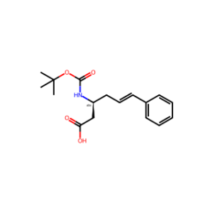 (S)-3-((tert-Butoxycarbonyl)amino)-6-phenylhex-5-enoic acid