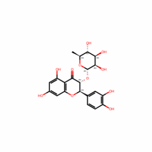 (2R,3R)-3-[(6-Deoxy-α-L-mannopyranosyl)oxy]-2-(3,4-dihydroxyphenyl)-2,3-dihydro-5,7-dihydroxy-4H-1-benzopyran-4-one