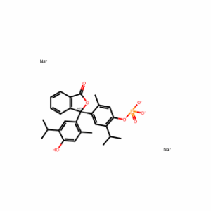 Thymolphthalein monophosphate, sodium salt