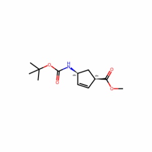 (1R,4S)-Methyl 4-((tert-butoxycarbonyl)amino)cyclopent-2-enecarboxylate