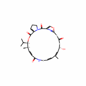 (12Z,6R,7R,8E,13E,15E,17S)-17-Hydroxy-6-Isopropyl-7,15-Dimethyl-32,33-Dihydro-31H-5-Oxa-11-Aza-1(4,2)-Oxazola-3(1,5)-Pyrrolacycloicosaphane-8,13,15-Triene-2,4,10,19-Tetraone