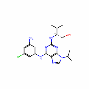 (R)-2-((6-((3-Amino-5-chlorophenyl)amino)-9-isopropyl-9H-purin-2-yl)amino)-3-methylbutan-1-ol