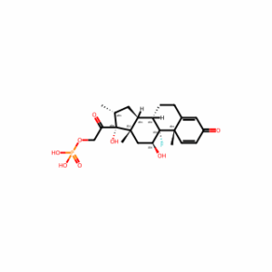 (11β,16α)-9-Fluoro-11,17-dihydroxy-16-methyl-21-(phosphonooxy)pregna-1,4-diene-3,20-dione
