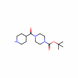 tert-Butyl 4-(piperidine-4-carbonyl)piperazine-1-carboxylate