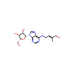 (2R,3R,4S,5R)-2-(6-((4-Hydroxy-3-methylbut-2-en-1-yl)amino)-9H-purin-9-yl)-5-(hydroxymethyl)tetrahydrofuran-3,4-diol