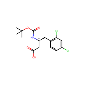 (S)-3-((tert-Butoxycarbonyl)amino)-4-(2,4-dichlorophenyl)butanoic acid