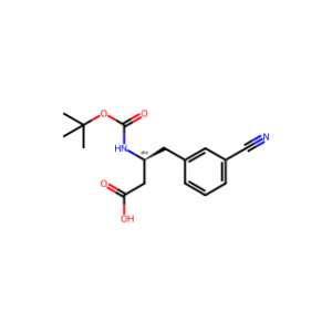 (S)-3-((tert-Butoxycarbonyl)amino)-4-(3-cyanophenyl)butanoic acid
