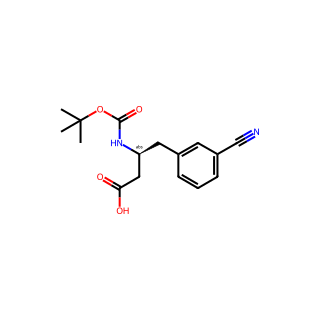 (S)-3-((tert-Butoxycarbonyl)amino)-4-(3-cyanophenyl)butanoic acid