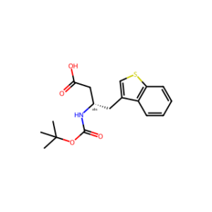 (S)-4-(Benzo[b]thiophen-3-yl)-3-((tert-butoxycarbonyl)amino)butanoic acid