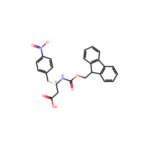 (S)-3-((((9H-Fluoren-9-yl)methoxy)carbonyl)amino)-4-(4-nitrophenyl)butanoic acid