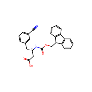 (S)-3-((((9H-Fluoren-9-yl)methoxy)carbonyl)amino)-4-(3-cyanophenyl)butanoic acid